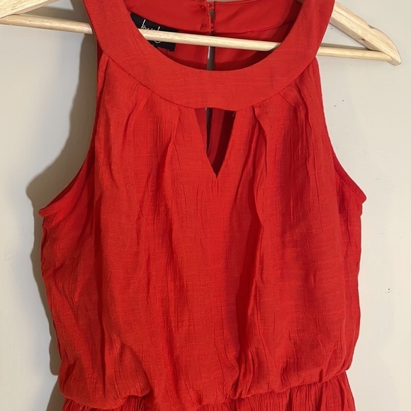 By & By Red/Orange Dress - Picture 2 of 5